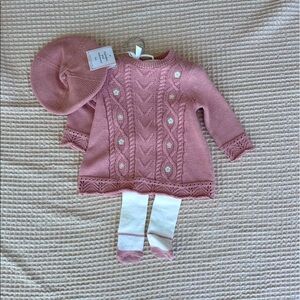 NWT Cupcakes and Cashmere Baby Outfit - 3-6 months